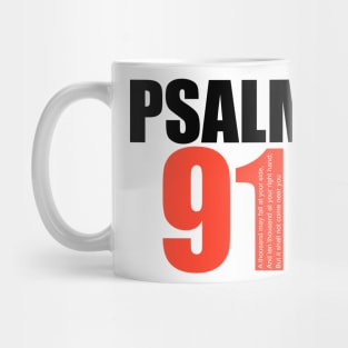 Psalm 91: God protection Bible verses Mug